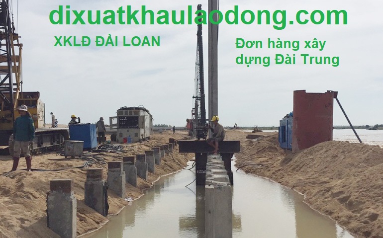 XLKĐ Đài Loan đơn xây dựng cầu cảng 